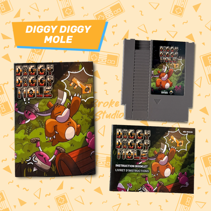 Diggy Diggy Mole (NES)