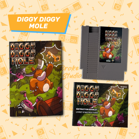 Diggy Diggy Mole (NES)