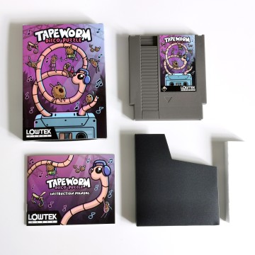 Tapeworm Disco Puzzle (NES)